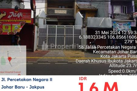 Dijual Lelang MURAH Rumah Percetakan Negara, Jakarta Pusat