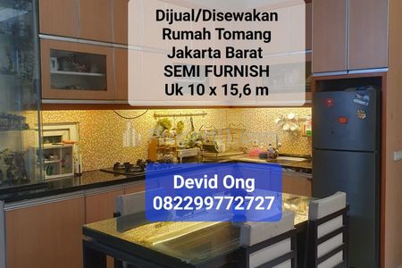 Disewakan Rumah Tomang Ukuran 10x15,6 Jakarta Barat