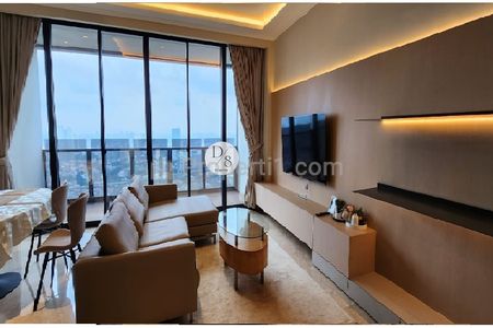 Sewa Apartemen DISTRICT 8 Senopati – 2BR Private Lift Best View 153 m2 Best Furnished, USD 3175 TERMURAH