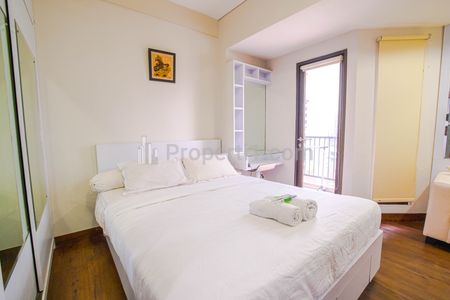 Sewa Apartemen Tamansari Sudirman Tipe Studio Full Furnished - City View, Comfortable, Clean - Dekat Senayan, Sudirman, MRT Benhil, Karet