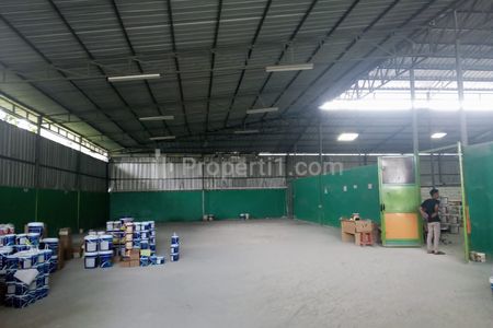 Dijual Ex Pabrik Cat di Jl. Raya Pemda Tigaraksa Tangerang