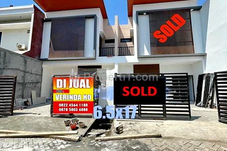 Dijual Rumah Baru Gress Minimalis Modern 2 Lantai SUTOREJO, Mulyorejo, Surabaya - Dekat Kampus UNAIR, ITS, MERR