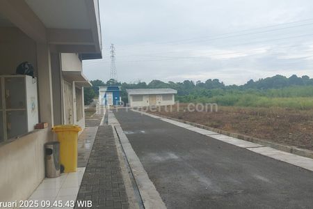 Dijual Cepat Lahan & Bangunan Ex Pabrik di Cikupa Mas Tangerang