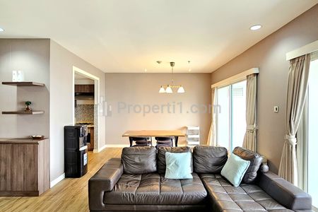 Disewakan Apartment at Pavilion Strategic Location in Central Jakarta – 3BR Renovated to 2BR Full Furnished Very Good Condition, Ready To Move In 
