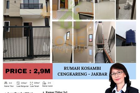Dijual Rumah Baru di Perumahan Kosambi Baru, Cengkareng - Jakarta Barat