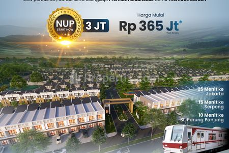 DIJUAL RUMAH DI ANANDAYA HOME RESORT