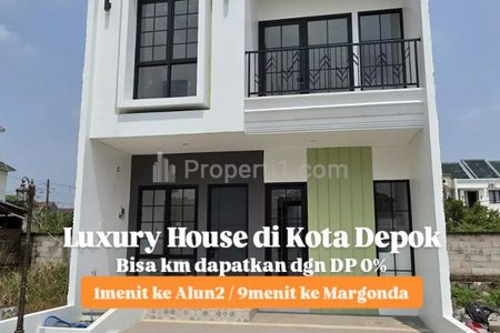 Dijual Rumah Inden Dalam Cluster di Area Grand Depok City, Cilodong