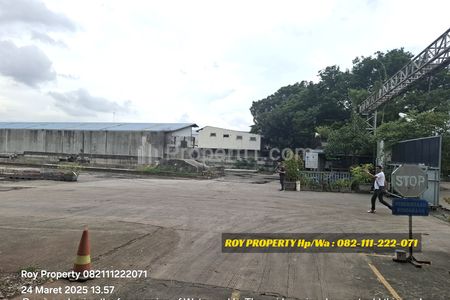 Dijual Cepat Tanah  3 ha Full Beton di Cakung Cilincing di Pinggir Tol Cakung, Jakarta Timur