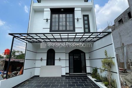 Dijual Rumah Baru 4+1 Kamar Tidur, 3+1 Kamar Mandi, 3 Lantai – Joglo, Jakarta Barat