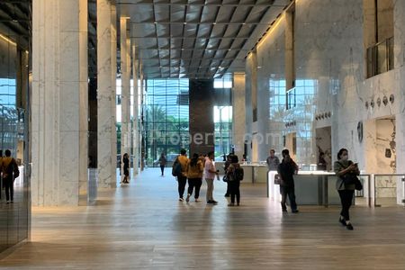 Jual OFFICE DISTRICT 8, TURUN HARGA dari 64Jt/m2 Jadi 60Jt/m2, Bare Condition, TERMURAH, Lokasi di Jakarta Selatan