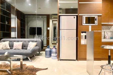 Disewakan Apartment Modern & Luxury at Residence 8 Strategic Location in South Jakarta – 1+1BR Full Modern Furnished Ready To Move In!
