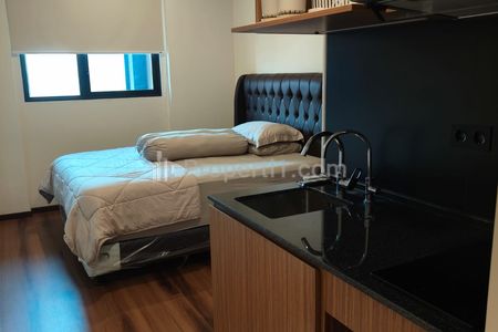 For Lease Apartment Branz Mega Kuningan Type Studio Fully Good Furnished and Clean - South Jakarta