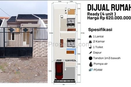 Jual Rumah Baru Putra Bangsa Medokan Ayu Rungkut Surabaya Timur
