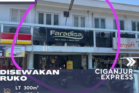 Disewakan Ruko Siap Huni Samping Jalan Raya di Jagakarsa Jakarta Selatan