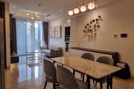 Disewakan Apartemen The Elements Luxury Modern Furnished - Type 2BR Fully Furnished