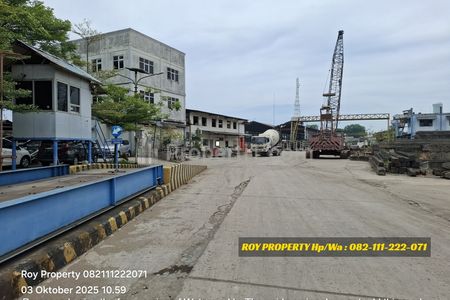 Dijual Cepat Tanah  3 ha Full Beton di Cakung Cilincing di Pinggir Tol Cakung, Jakarta Timur