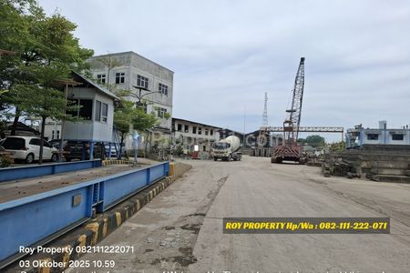 Dijual Tanah Open Yard di Cakung Cilincing Jakarta Luas 4 Ha Full Cor Beton Siap Bangun