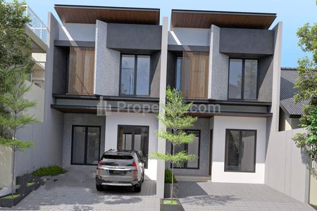 Dijual Rumah Manyar Jaya Surabaya Timur – Baru 2 Lantai High Quality