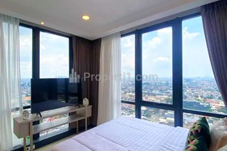 Sewa Apartemen Murah Jakarta Selatan, Kebayoran Lama, Grogol Utara - Permata Hijau Suites - 2 BR Full Furnish Per 3 Bulan (3itwfadli503)