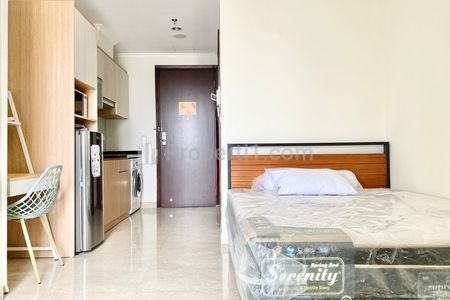 For Rent Apartment Full Modern Furnished at Menteng Park Type Studio - Strategic Location In Central Jakarta