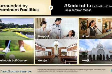 Dijual Rumah Citra Garden Serpong New Launching Cluster Hortis di Tangerang
