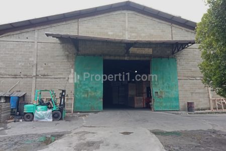 Dijual Lahan & Gudang Jl. M Toha, Tangerang