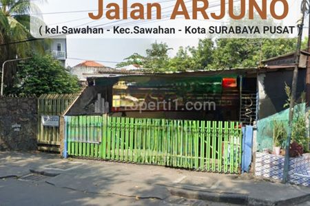Dijual Rumah Nol Jalan Arjuno Surabaya Pusat Kota, Lokasi Strategis Dekat Kedungdoro, Tidar, Pasar Kembang Hadap Nol Jalan Raya