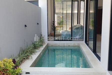 Dijual Villa Baru Leasehold Furnished Kerobokan Badung Bali