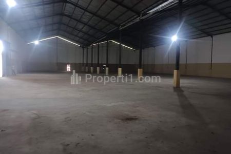 Dijual Gudang Sangat Strategis Akses Kontainer 40 Fit di Narogong Bekasi