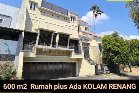 Dijual Rumah Pinus Asri Samping Wisata Bukit Mas Surabaya Barat - Hook 2 Lantai Plus Kolam Renang Private Pool - Dekat Pakuwon Mall, Prambanan