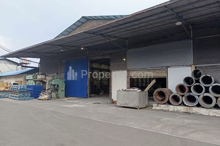 Jual Pabrik Baja Sangat Luas di Kawasan Jurumudi Kota Tangerang