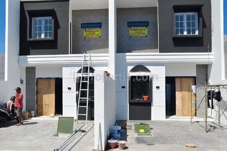 Dijual Rumah Baru Model Mezanin di Gunung Anyar Tambak Surabaya Timur