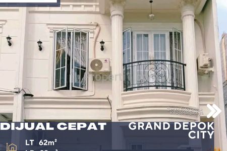Dijual Rumah di Kawasan Hunian dan Bisnis di Grand Depok City Harga Terjangkau