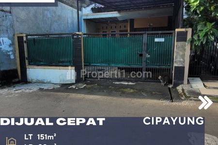 Dijual Rumah Siap Huni di Cipayung Jakarta Timur