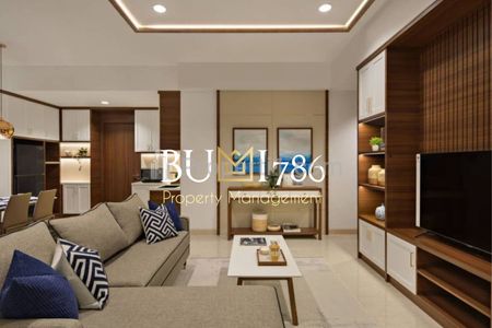 For Rent & For Sale Full Modern Luxurious Furnished Apartment at 1Park Avenue Type 2+1BR - Strategic Location in South Jakarta