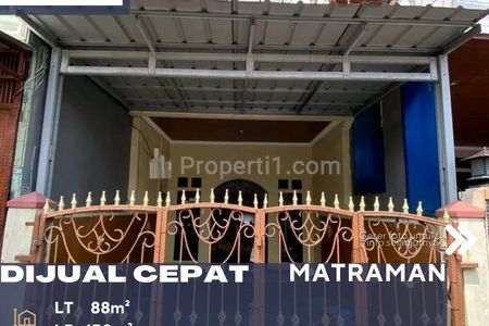 Jual Rumah 2 Lantai Lokasi Strategis di Matraman Jakarta Timur