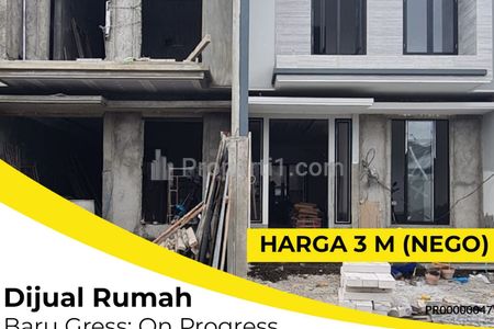Dijual Rumah Baru Manyar Kertoadi, Surabaya Tengah Tengah Kota, Akses Mudah, Bangunan Baru Siap Huni