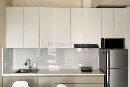 Disewakan Apartemen Sudirman Park Jakarta Pusat - 2BR Renovated to 1 BR