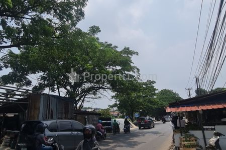 Dijual Cepat Lahan Strategis Pinggir Jl. Raya Mauk Sepatan Tangerang