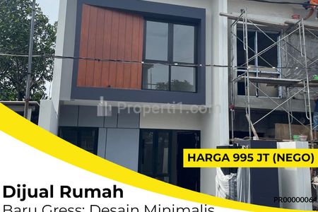 Jual Rumah di Manukan Surabaya Barat – Baru Gress 2 Lantai Siap Huni