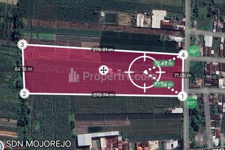 Dijual Tanah Industri di Jetis Mojokerto