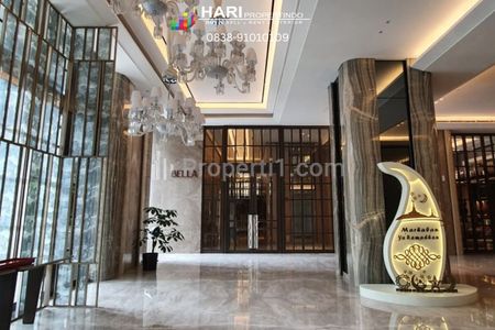For Rent Apartment Casa Grande Tower Bella 2 BR Furnished - Unique Design Connecting to Mall Kokas Close to LRT / Busway