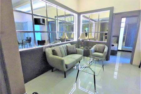 Jual Apartemen Sudirman Park Tipe 3 BR Furnished Luas 78 m2