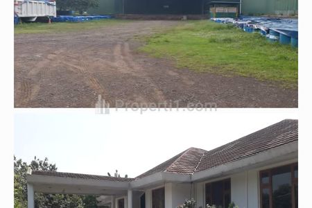 Jual Lahan & Bangunan Ex Pabrik di Legok Tangerang