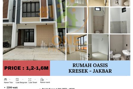 Dijual Rumah di Oasis, Kresek, Jakarta Barat