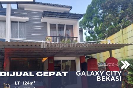 Dijual Cepat Rumah di Cluster Grand Galaxy City Bekasi