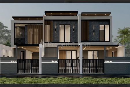 Jual Rumah Baru Modern Tropical di Semolowaru Elok Surabaya Timur