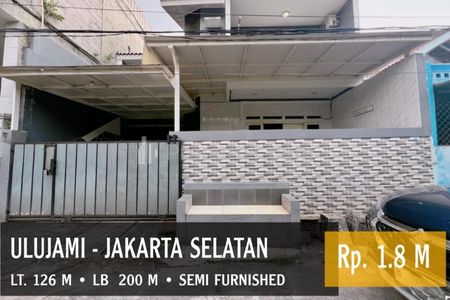Dijual Rumah Bersih dan Terawat di Pesanggrahan, Jakarta Selatan