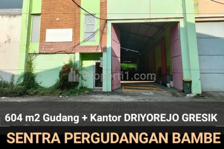 Dijual Gudang Sentra Pergudangan Bambe, Driyorejo, Gresik, Jawa Timur - Akses Kontainer 40 Feet Strategis Dekat Tol Sumo, Tol Driyorejo-2