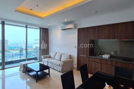FOR RENT Apartment Residence 8 Senopati Sudirman SCBD 2BR 178sqm - Close to Mall Ashta Grand Lucky MRT Busway